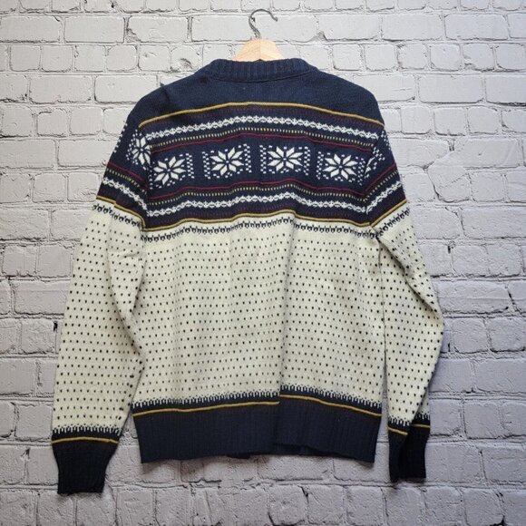 Vintage Alps Knitmeister Nordic Winter Ski Cardigan Sweater Size XL - Picture 10 of 12